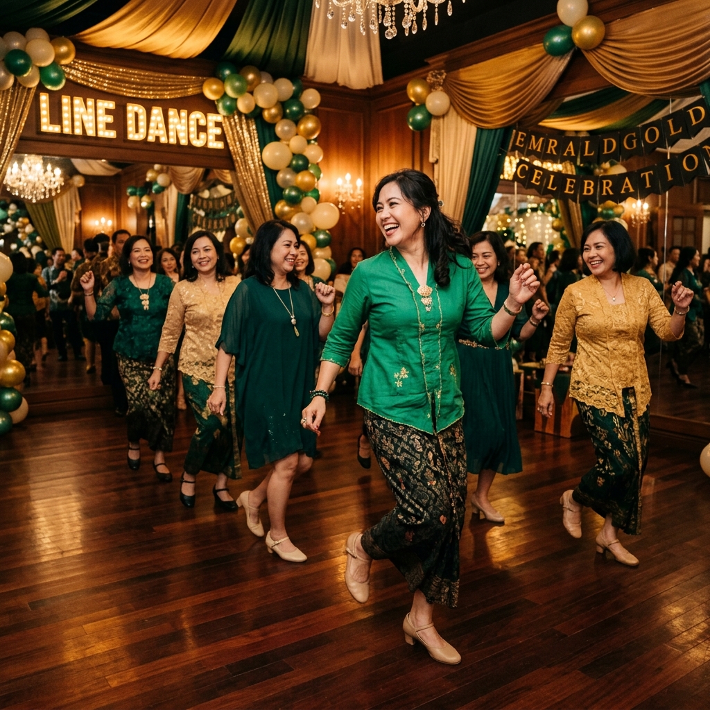 Line Dance vs Gym: Mana yang Lebih Efektif Menjaga Kebugaran di Usia 40+?