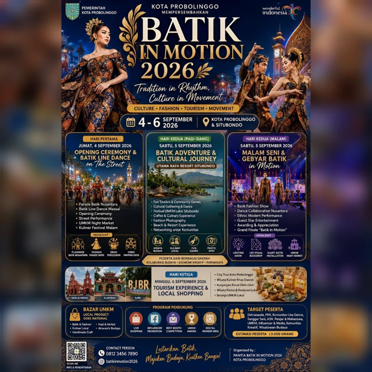 BATIK  IN MOTION  2  PROBOLINGGO